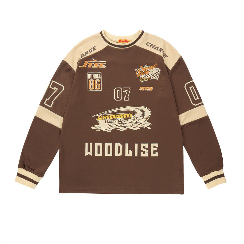 Street Vintage High Street Hip-hop Sports T-shirt