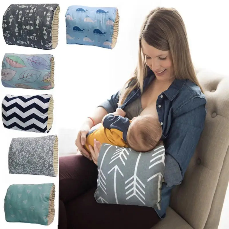 Adjustable Nursing Arm Pillow Washable Baby Maternity Breastfeeding Pillow Cushion Arm Pad