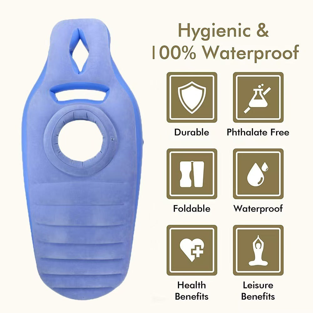 Inflatable Maternity Mattress Lying Pad Sleeping Pillow Inflatable Mattress