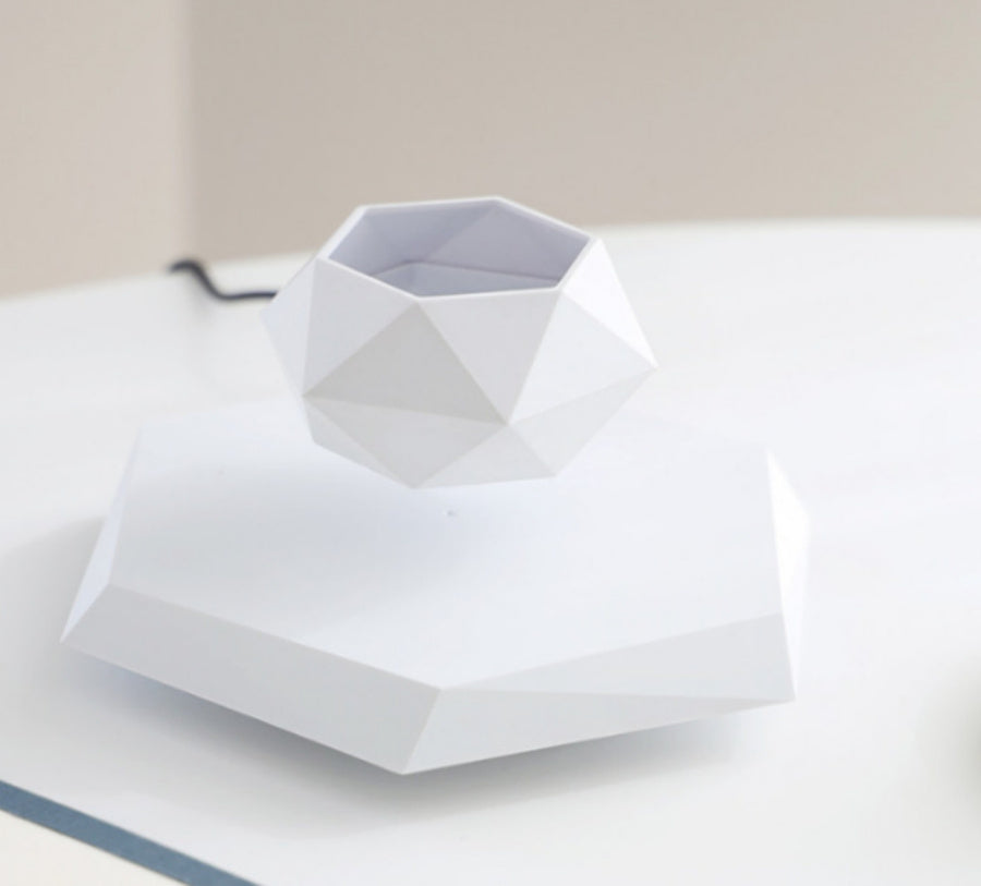 Floating Magnetic Levitating Flower Pot For Home Office Desk Decor Creative Gift