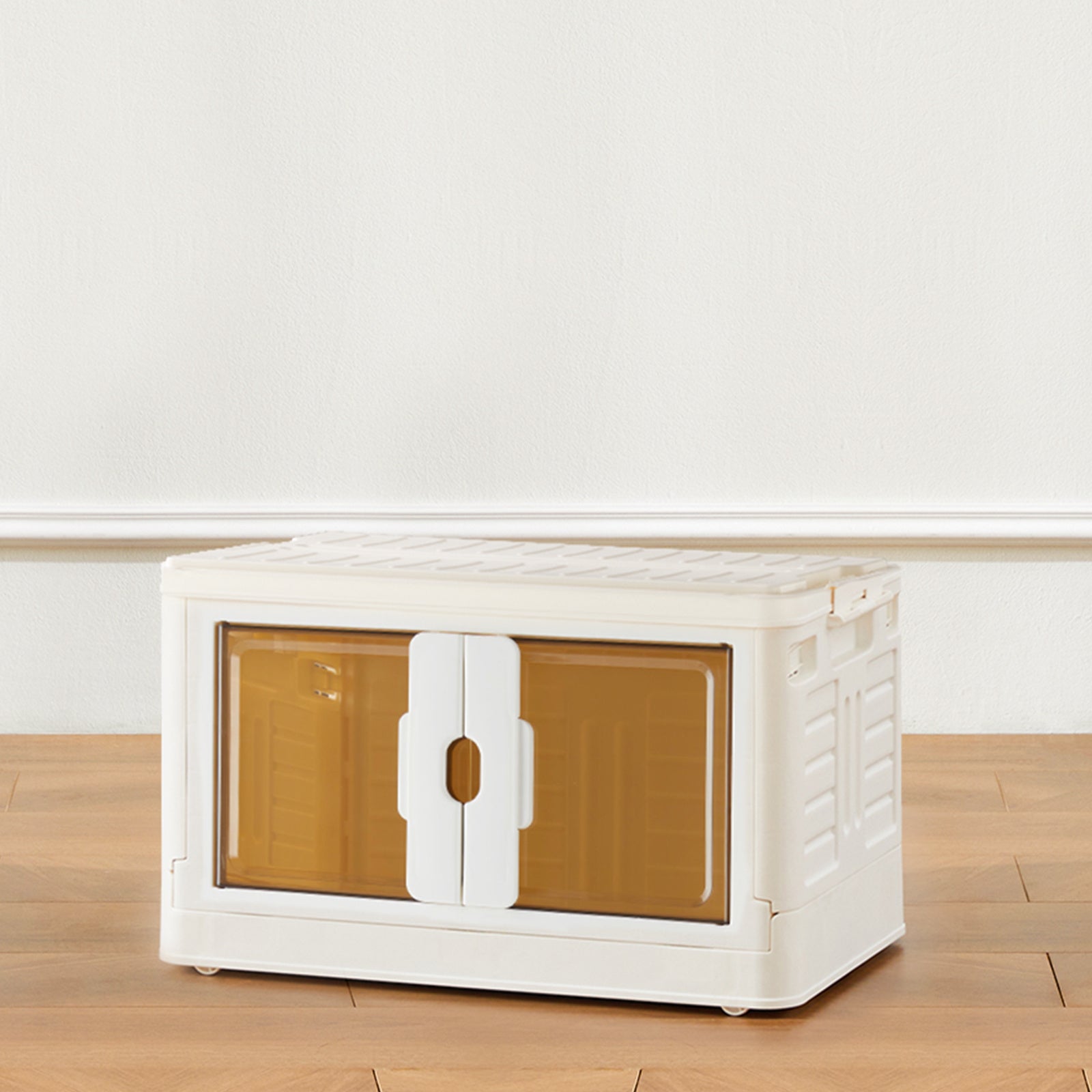 Stackable Magnetic Storage Box With Lid