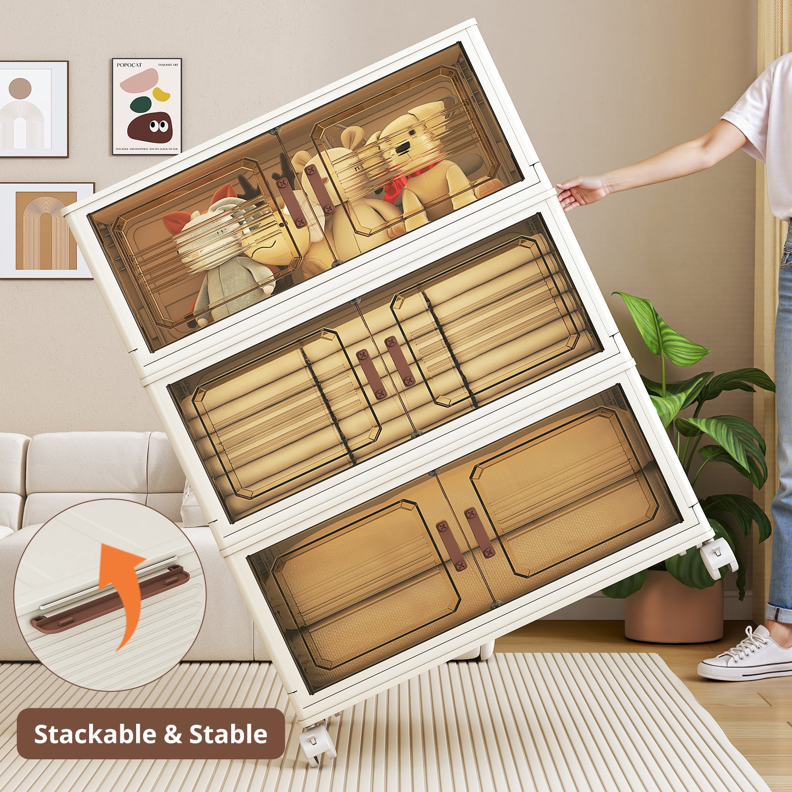 Folding Storage Cabinet